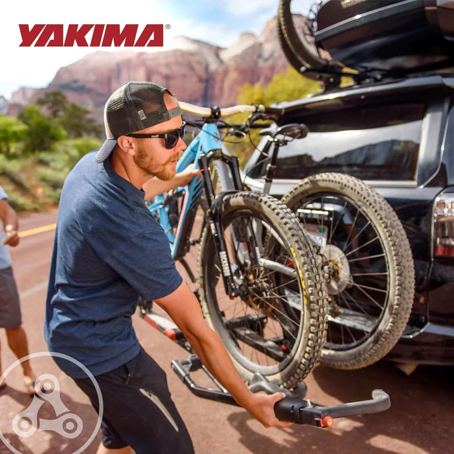 YAKIMA HoldUp Hitch Mount Bike Rack - Durable, Adjustable Design for 2 Bikes | Easy Installation