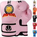 TEKXYZ Kids Boxing Gloves - Synthetic Leather Training Gloves in Vivid Colors for Ages 3-12