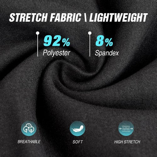 CADITEX Women's Joggers - Stretchy Active Sweatpants with Pockets for Travel & Workouts