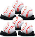 Playbees Reactive Practice Baseballs - Elastic Cord Training Balls for Kids | 6-Pack Fun Outdoor Activity