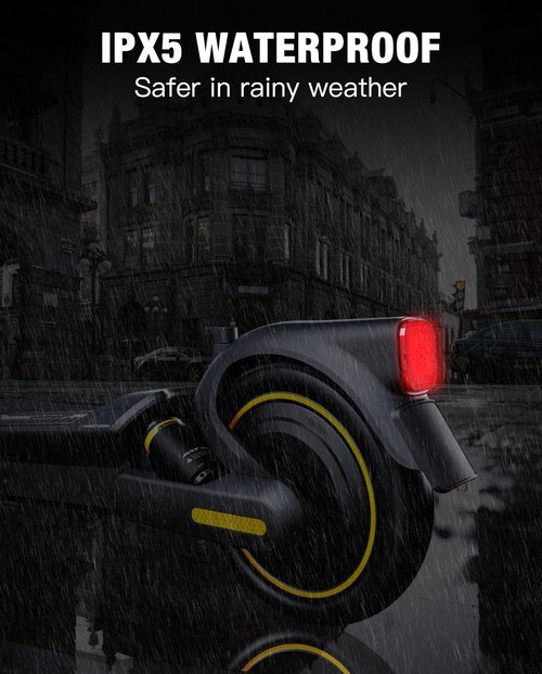 stio Scooter Taillight Accessory Compatible with Ninebot by Segway MAX G2 G65 Max2 Kickscooter Warning Brake LED Lamp Tail Light Replacement Original Accessories