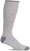 Sockwell Men's Elevation Firm Graduated Compression Sock, Ash - L/XL