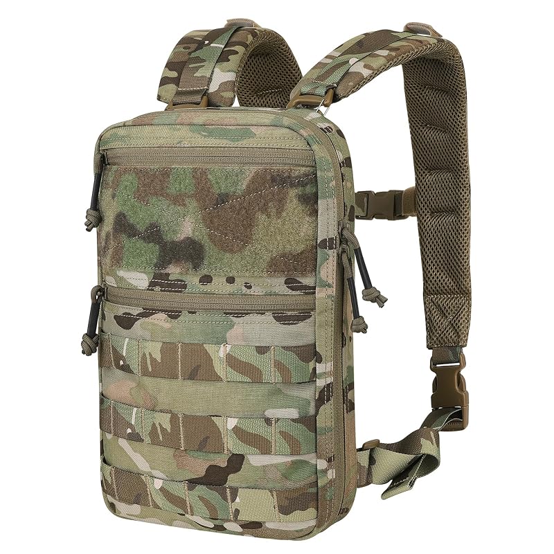 Tactical Molle Hydration Pack 1.5L MC — Lightweight Hydration Backpack for Vests & Rigs