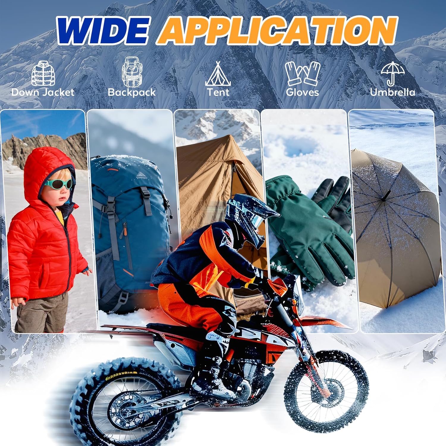 Skiennix 35Pcs Down Jacket Repair Patch Kit - Waterproof Self-Adhesive Nylon Patches for Outdoor Gear | Ivory