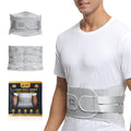 Zenith Armour Lumbar Support, Lower Back Brace Support for Lower Back Pain Relief, Scoliosis, Herniated Disc, Sciatica - Adjustable, Removable Metal Plate, Machine Washable - Men and Women (X-Large)