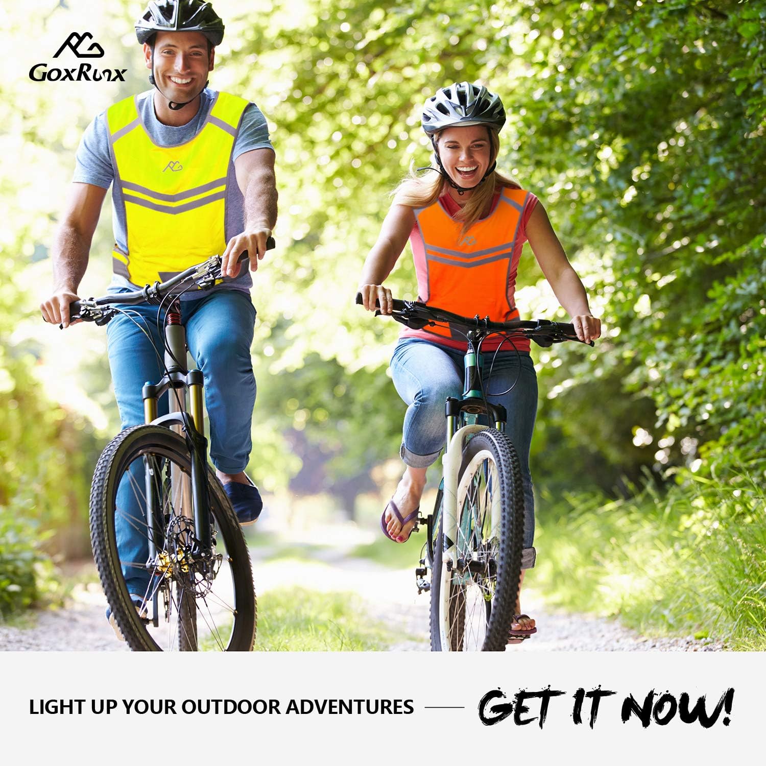 Skiennix Reflective Running Vest - High Visibility Safety Gear for Night Cycling & Motorcycle | Unisex Size