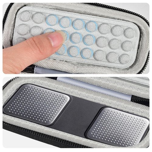 PAIYULE Case for KardiaMobile 6L for EKG Monitor, Compact Holder Also Fits for Sec Portable Heart Rate Monitor, Cardiac Heart Detector (Box Only)