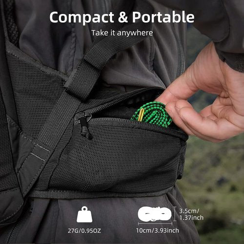 EZshoot Bore Cleaner - Reusable Gun Cleaning Tool for .223, 5.56mm, .22, 9mm, .380, 12 GA & More