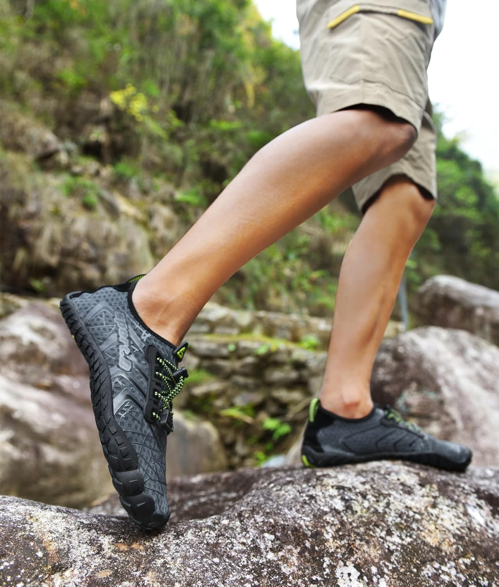UBFEN Water Shoes - Quick Dry Aqua Swim Shoes for Men & Women | Ideal for Beach, Boating & Diving