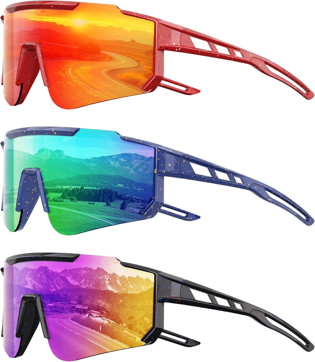 Skiennix Kids Polarized Baseball Sunglasses - UV Protection Sports Eyewear for Ages 3-12 | Boys & Girls