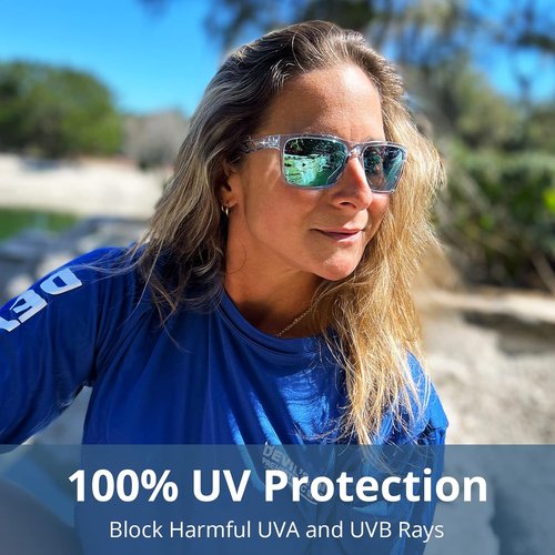 KastKing FlatRock Polarized Sport Sunglasses - UV Protection for Men & Women | Ideal for Outdoor Activities