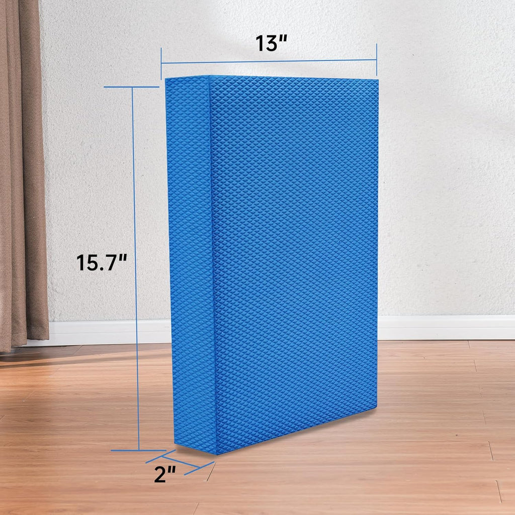 Skiennix Exercise Balance Pad - High-Density Foam Mat for Therapy & Stability Training | Slip-Resistant TPE