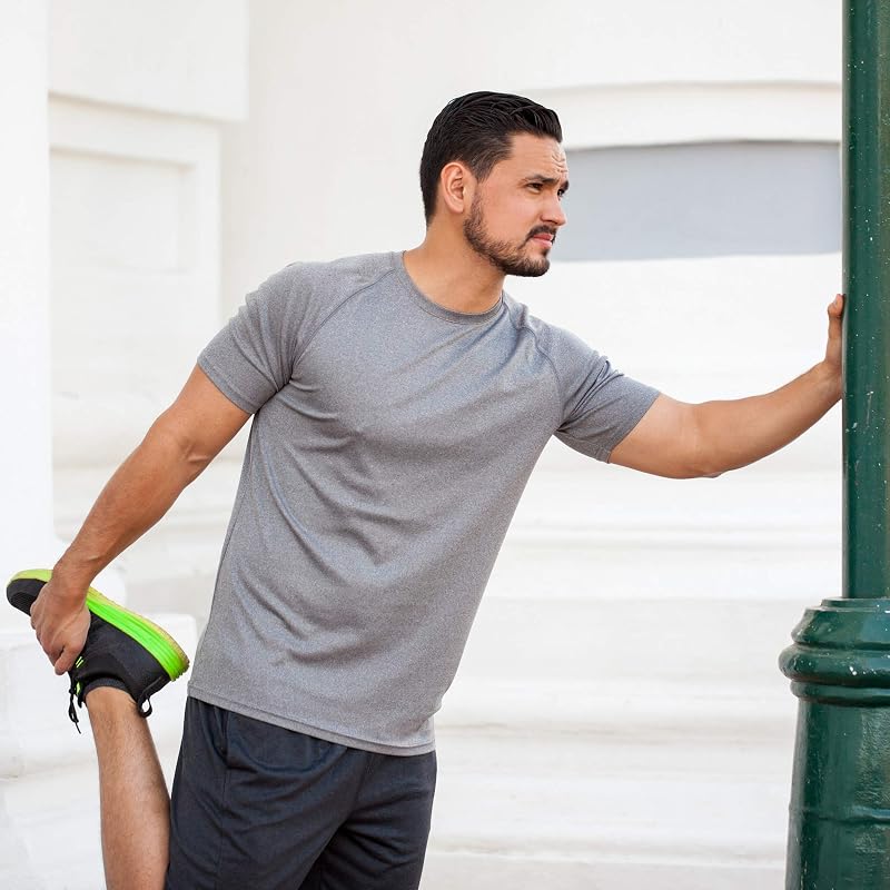 Balennz Dark Blue Medium Quick-Dry Men's Workout Shirt
