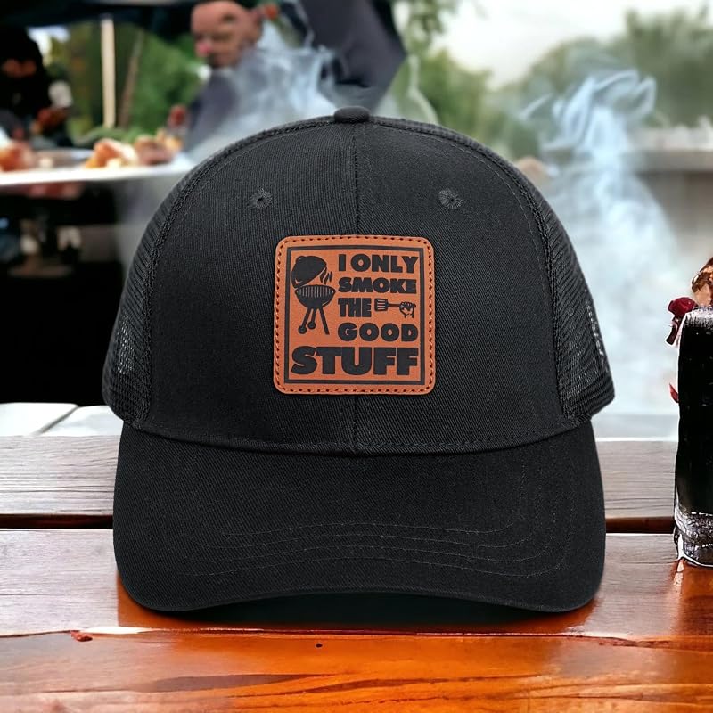 Men's Grilling Hat - Funny Chef BBQ Cap 01.black-1+One Size