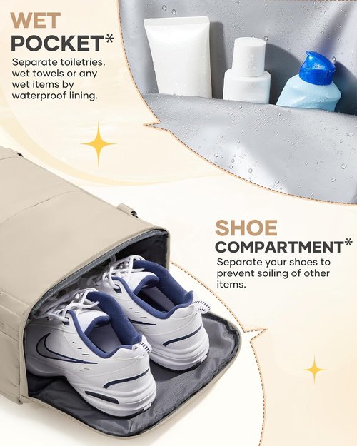 Coofay Travel Backpack - Airline Approved Waterproof Carry-On Bag for Men & Women | Casual Daypack