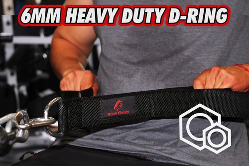 Trend Changer Tricep Rope Cable Attachment 29'' & 22'' Loop for Tricep Pull Cable Extensions and Face Pulls/Triceps Pressdowns/Cable Overhead Presses/Tricep Push Downs (Black, 2 Loop (29''-22''))