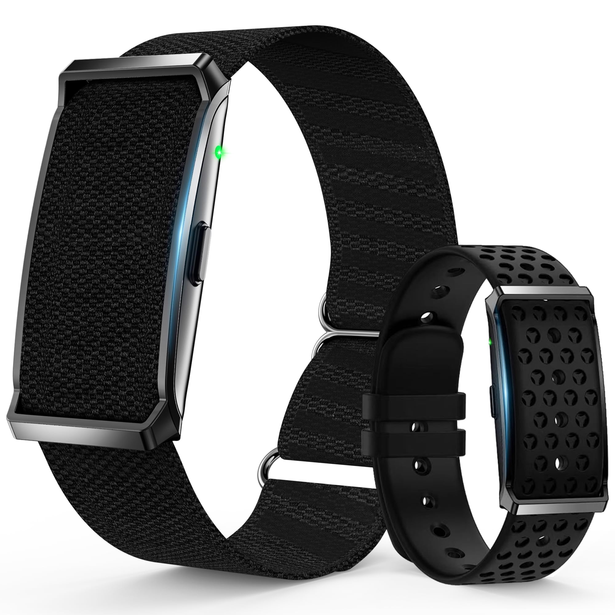 Smart Bracelet for Men Women, Health Activity Fitness Trackers, 24/7 Continuous Blood Pressure/Heart Rate Monitor, 24H Sleep Tracker,170+ Sports Modes Fitness Tracker, Smart Band with Free APP 2 Bands