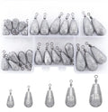 Fishing Weights Sinkers Kit - Bass Casting & Drop Shot Weights with Swivel for Freshwater & Saltwater