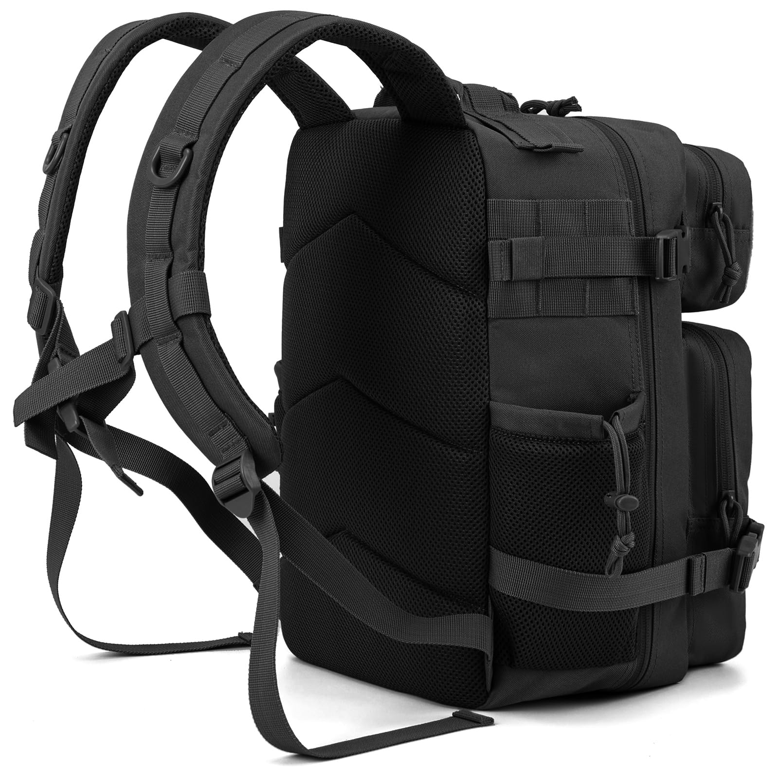 QT&QY 35L Tactical Military Backpack Gym For Men Army Molle Rucksack Small Bug Out Bag 24 Hour Assault EDC Pack Hiking Daypack Motorcycle Backpack