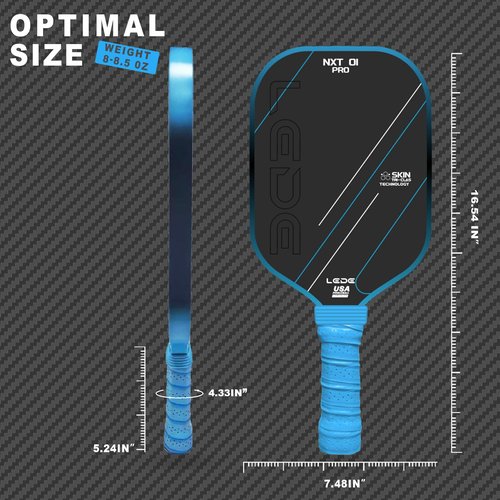 Cold-Pressed Pickleball Paddles, Carbon Fiber Pickle Ball Rackets,The Pickleball Paddle Designed for Ultimate Spin & Consistency | Pickleball Gifts
