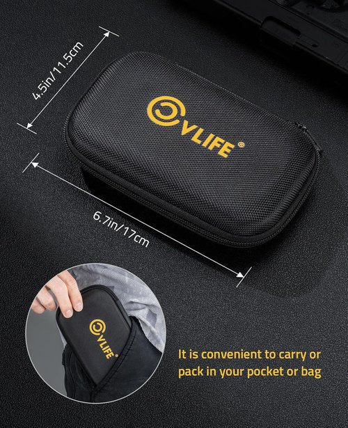 CVLIFE Gun Cleaning Kit - Universal Cleaning Solution for .177, .22, 9mm, .357, .40, .45 | Complete Set for Rifles & Handguns