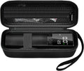 Boobowl Hard Case for Pumteck AP1-P | Travel Smart Air Pump Storage Bag - Black with Mesh Pocket & Handle