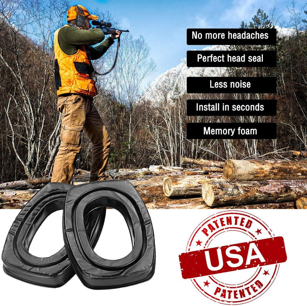 PROHEAR GEP02 Gel Ear Pads - Comfort Upgrade for Howard Leight Impact Sport Pro Earmuffs