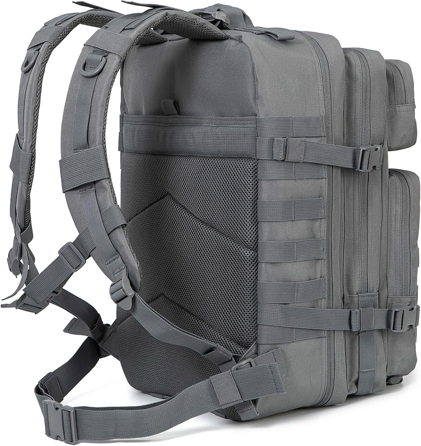 QT&QY Military Tactical Backpack - 45L Molle Army Assault Pack for Hiking & Trekking | Bug Out Bag
