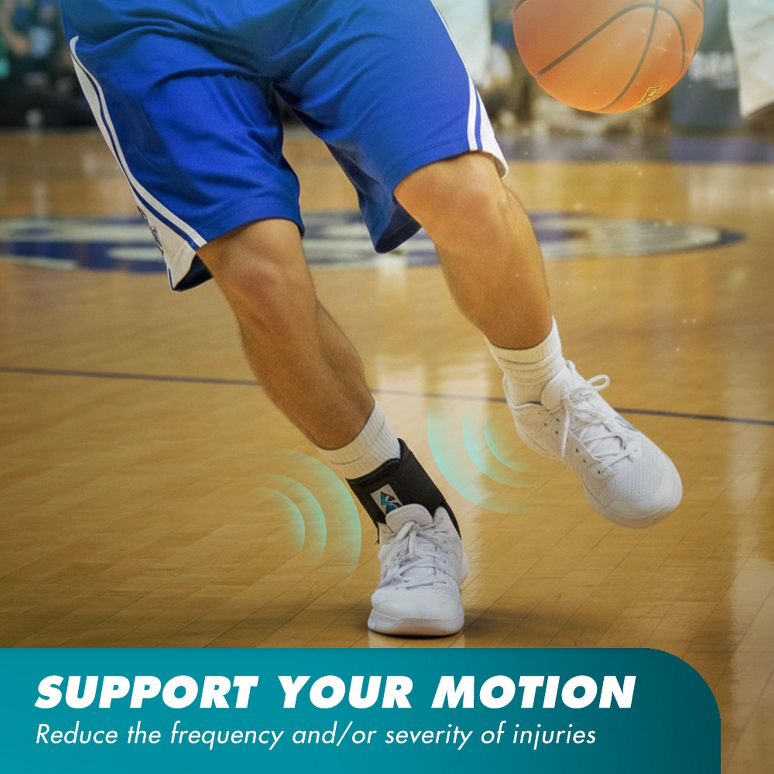 Med Spec ASO Ankle Stabilizer (X-Small, Black) – Lace Up Ankle Brace for Ankle Sprain and Instability, Orthopedic Ankle Support for Men, Women, Adults, Teens and Kids, Sports Injury Recovery, 264011