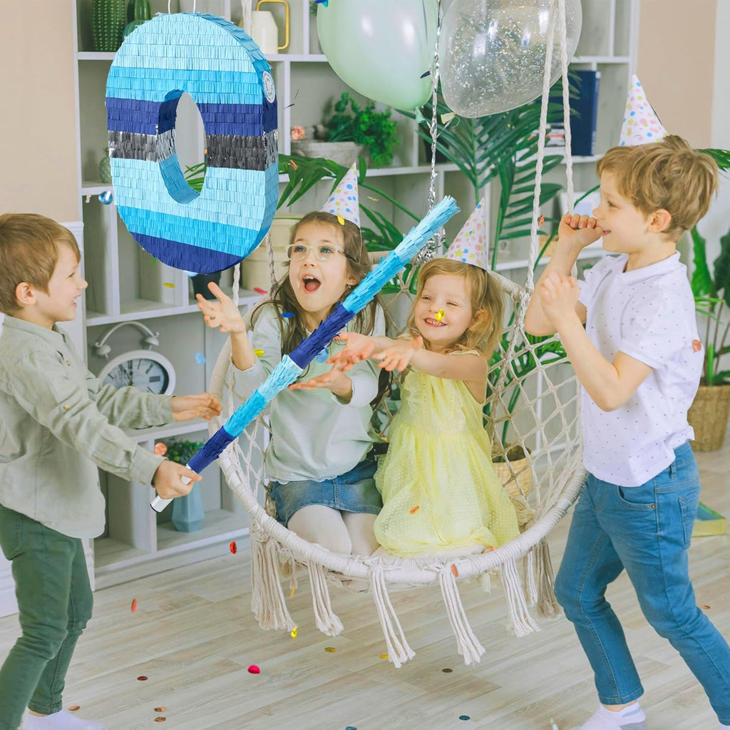 PCFING 30 Inch Piñata Stick Kit - Durable Blue Design for Boys, Girls & Adults | Perfect for Any Party