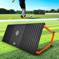 CAROD Soccer Rebounder Board - 40" x 16" Portable Training Equipment with Two Angles & Sandbags | Ideal for Passing & Shooting Drills