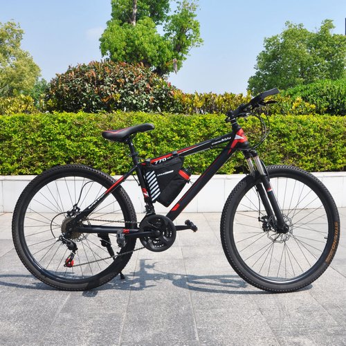 UPANBIKE Bike Triangle Frame Bag Front Tube Bag 1.5L Polyester Bag ，Black
