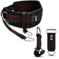 THEFITGUY Ultimate Dip Belt & Dumbbell Straps Bundle – For Loading Plates, Dumbbells & Barbells | Secure Fit, Horizontal Weight, Built for Heavy Dips & Squats