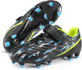 Stelle Soccer Cleats for Kids - Firm Ground Athletic Shoes with Lightning Pattern | Toddler to Big Kid Sizes