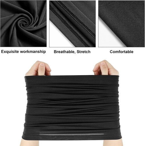 Geyoga UV Protection Neck Gaiter - 6 Pieces Cooling Face Mask Scarf for Summer Activities