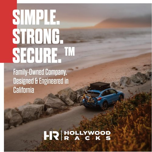 Hollywood Racks Sport Rider 2 Hitch Bike Rack - Heavy Duty, Foldable Design for 2 Bikes up to 80 lbs Each