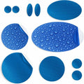 aZengear Repair Patches - Waterproof, Self-Adhesive for Jackets, Tents & More | 11 Pieces, Blue