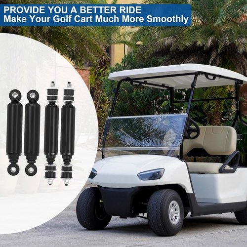 APZL Golf Cart Front and Rear Shock Absorbers for Club Car DS G&E 1988-up Precedent G&E 2004-up, 1014235 1014236 1010991 1015813 1013164（4pcs）