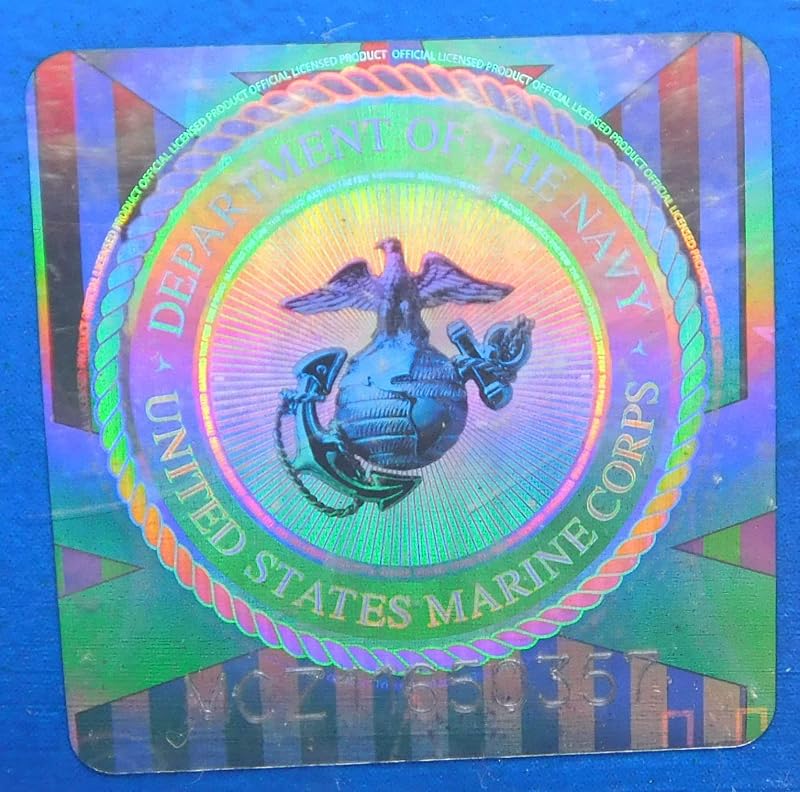 USMC Logo Emblem Flag 3x5 Premium Heavy Duty Polyester Banner - Officially Licensed