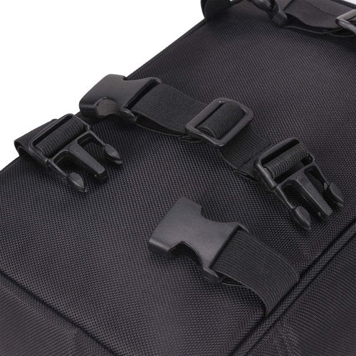 Bike Rear Bag, Bicycle Back Seat Pannier/Outdoor Sports Cycling Rack Pack Carrier Accessories/Waterproof Storage Trunk Pouch - Black