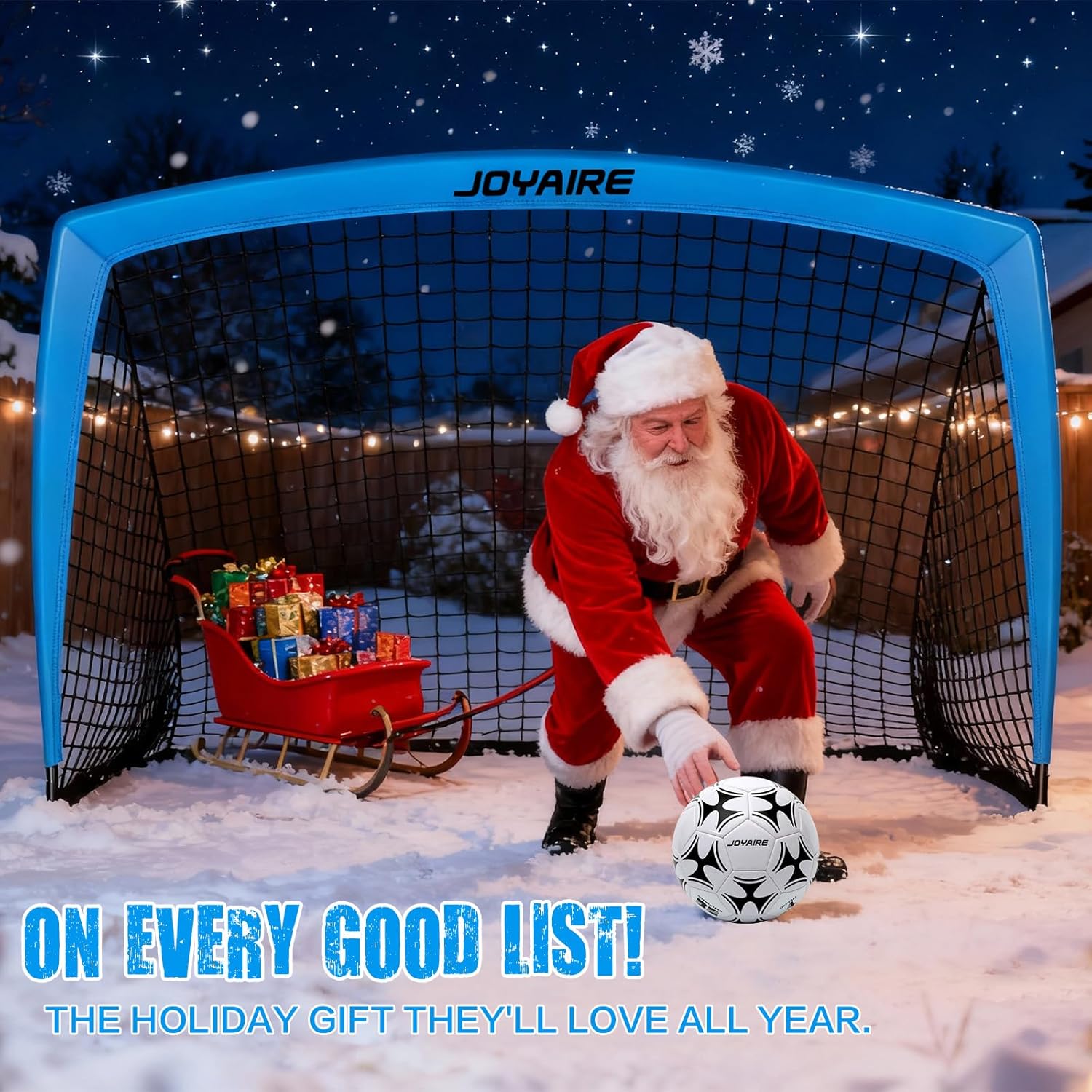 Pro-Grade Kids Soccer Goal - Tear-Resistant 5-Layer Net & Durable 10mm Poles | Portable 4x3ft/6x4ft/7x5ft Set
