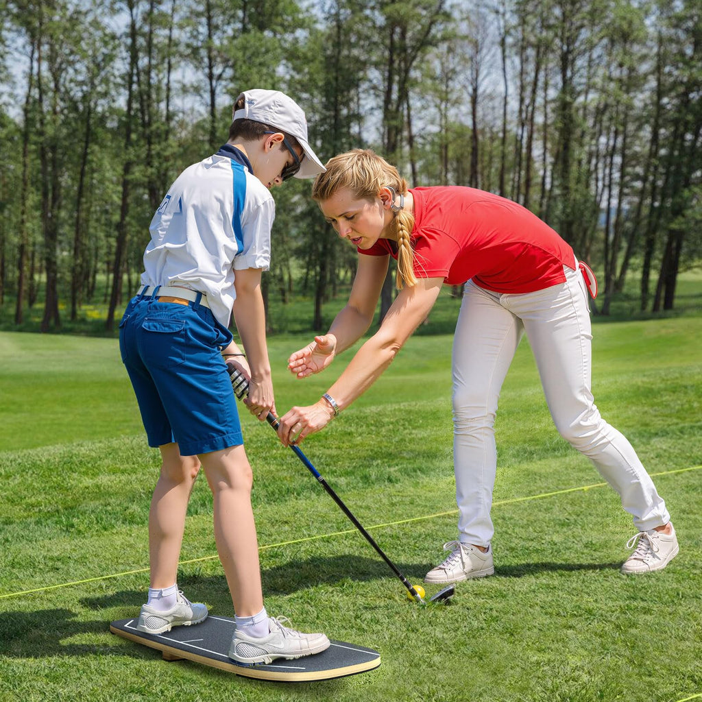 Rocalt Golf Pressure Plate - Weight Shift Board for Golf Swing Trainer, Indoor & Outdoor Practice, Anti-Slip Design for All Skill Levels, Improving Strength & keep Tempo