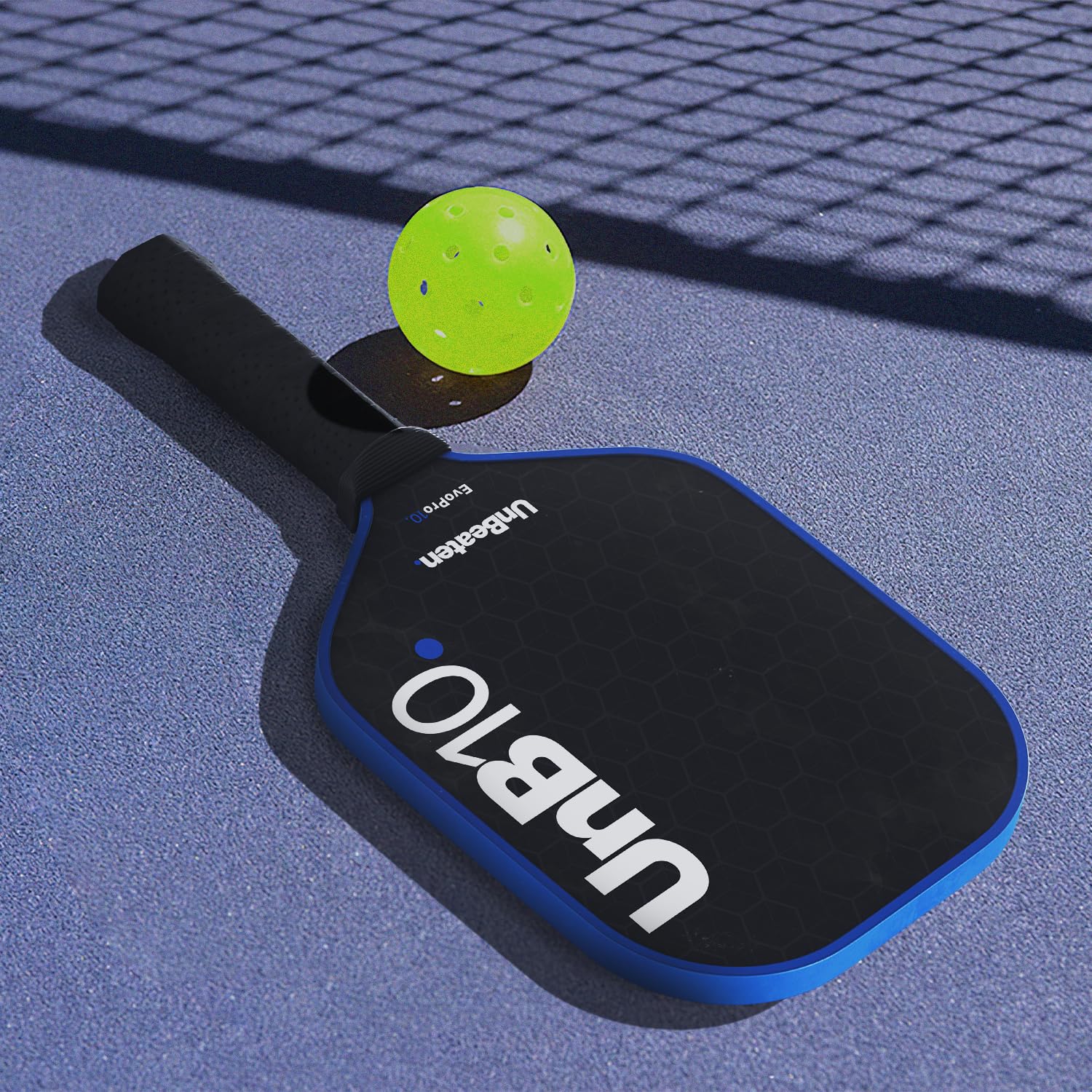 UNB10 Pickleball Paddles Set of 2, USAPA Approved Carbon Fiber Pickleball Paddles 16mm Set, Pickleball Paddle for Men and Women, Lightweight Pickleball Rackets Including 4 Pickle Balls & Bag