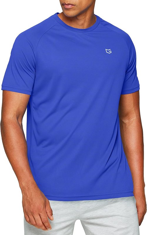 G Gradual Men's Quick-Dry Workout T-Shirts - Lightweight Cooling Gym Tee for Running & Hiking