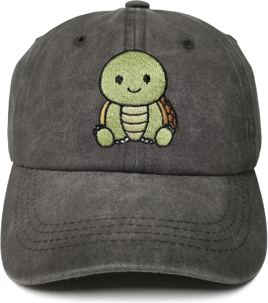 Skiennix Embroidered Animal Baseball Hats - Fun & Stylish for Boys and Girls