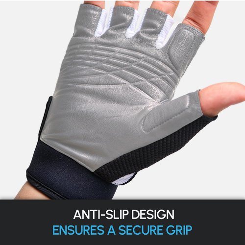 Avantic Pickleball Gloves for Men & Women, Fingerless Glove Right or Left Hand – Padel Tennis & Pickleball Gear + Accessories