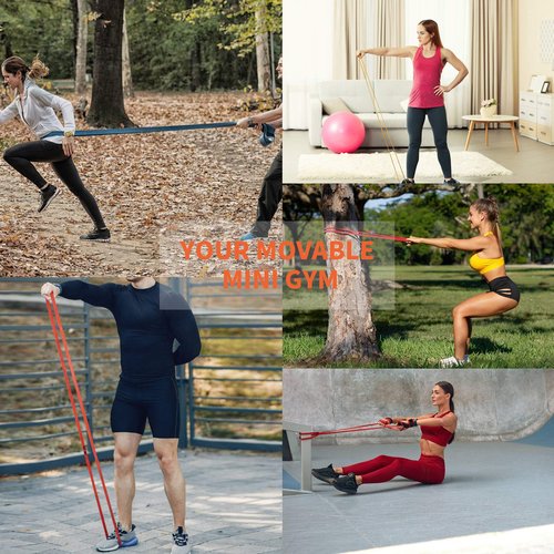 VAFOTON Pull up Assist Band,Latex Resistance Strap Loop for Strength Training,Warm up,Streching,Muscels Building,Home Gym Equipment for Men and Women-Heavy Plus Level