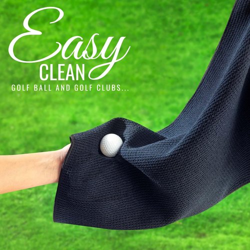 CybGene Godfather Gifts Golf Towel, Golf Gifts for Godfather, 40 x 60cm Microfiber Golf Towel for Golf Bags for Boss Day, Christmas