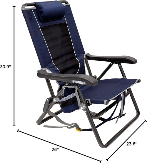 GCI Outdoor Backpack Event Chair - Portable, Lightweight Design for Outdoor Comfort