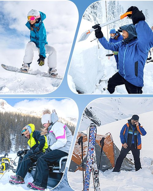 Heated Socks, 8500mAh*2 APP Control Electric Heated Socks for Men Women, Rechargeable Battery Powered Socks, Foot Warmer for Winter Hunting Ski Hiking Camping Outdoor